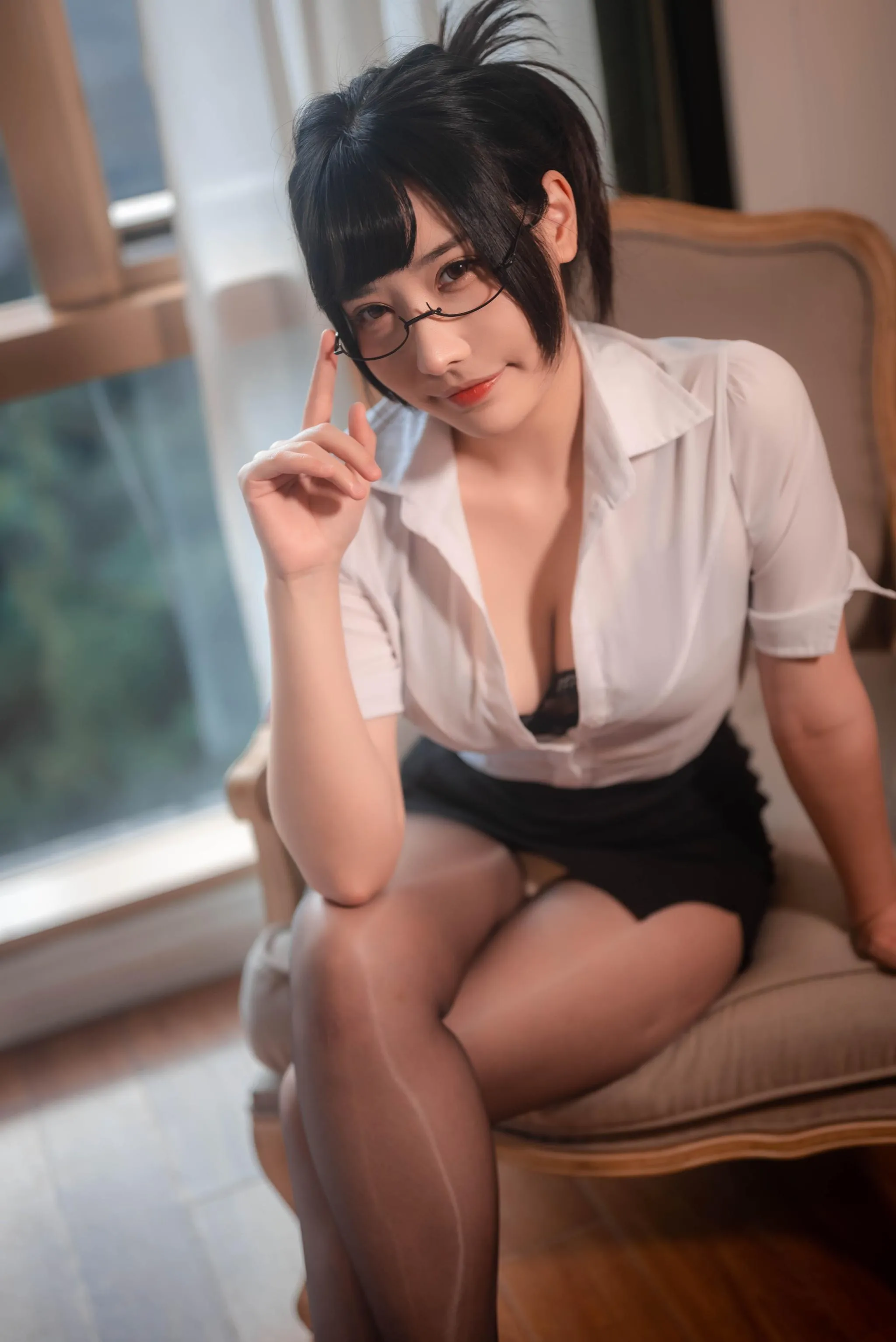 糖果果Candy – NO.07 室内ol [102P]插图9